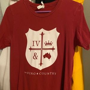 For King and Country tee